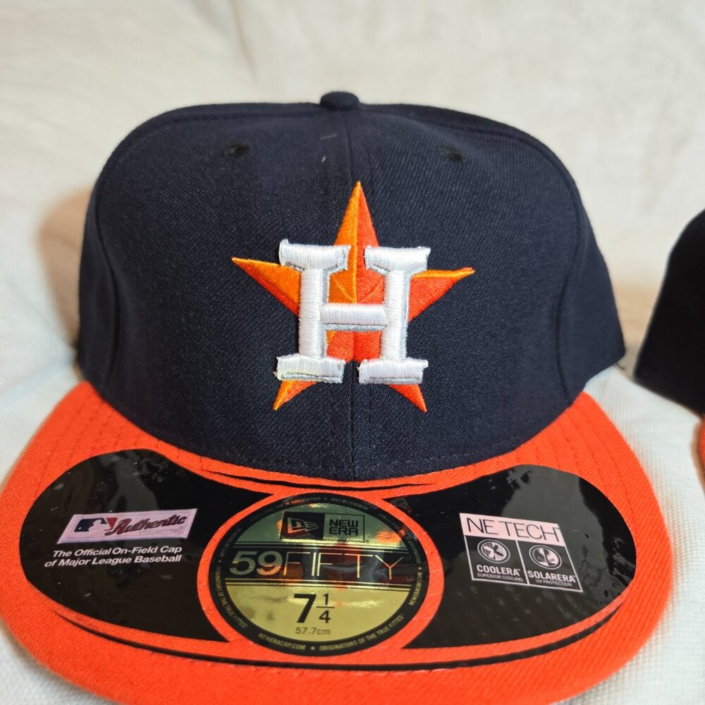 New Era 59Fifty Men's Hat MLB Houston Astros On Field Fitted Cap ALL SIZES - Picture 4 of 8